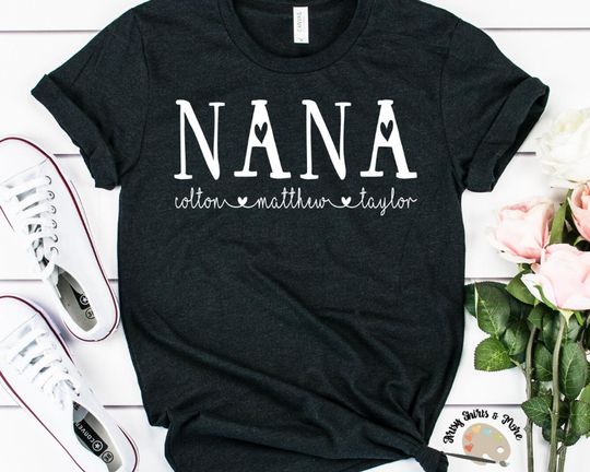 Discover Mother's Day Grandma And Grandkids T-Shirt