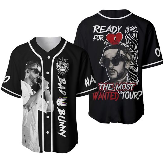 Discover Bad Bunny Baseball Jersey