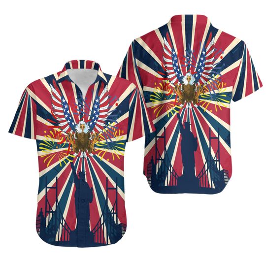 Discover 4th Of July Hawaiian Shirt