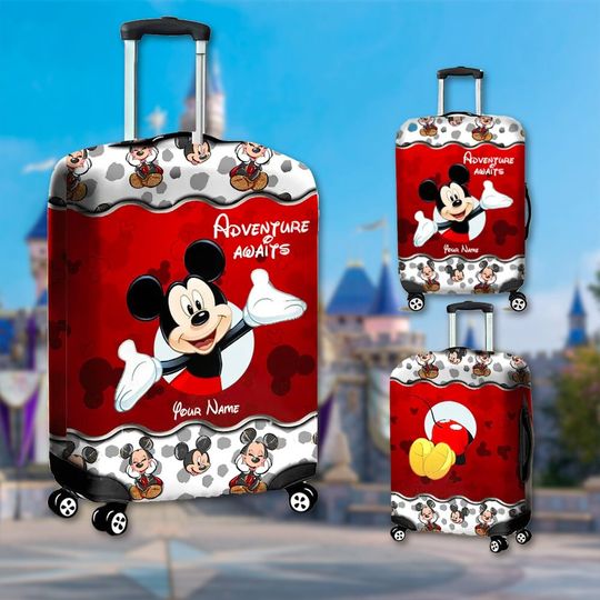 Discover Custom Mouse Luggage Cover, Mouse Suitcase Cover