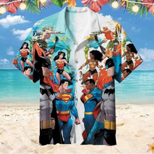 Discover DC Comics HAWAIIAN SHIRT