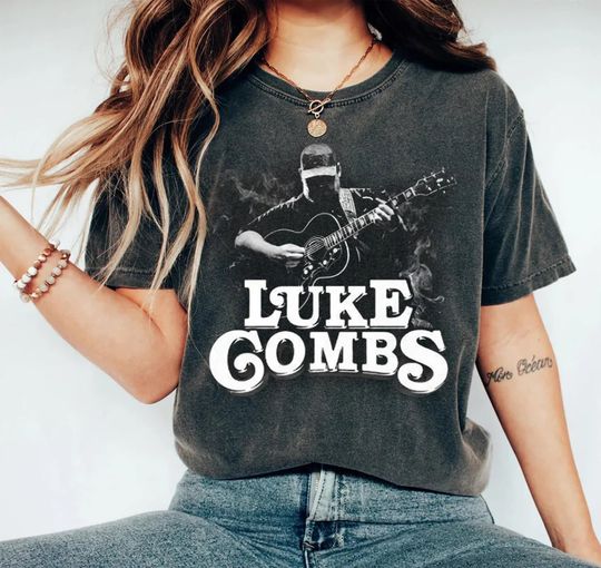 Discover Luke Combs Graphic Tee for Fans