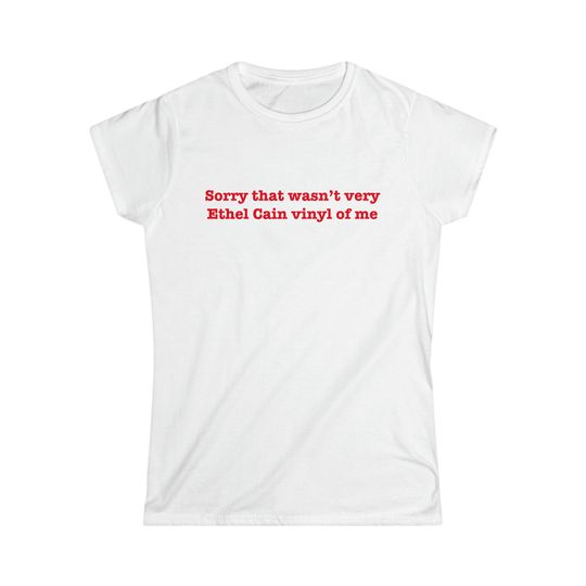 Discover Ethel Cain - Women's fitted tee