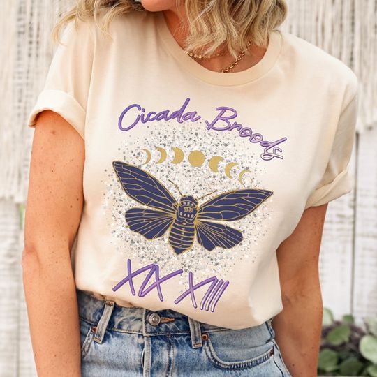 Discover Cicada Bug T-Shirt 2024