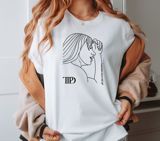 Discover The Tortured Poets Department Crewneck, TS New Album Shirt