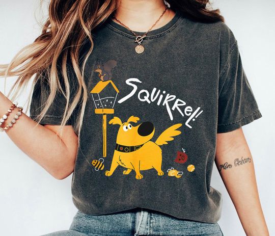 Discover Dug Days Squirrel Bird Feeder Shirt, Up Movie T-Shirt, Dug Dog Tee