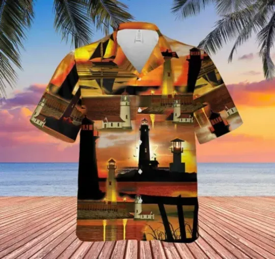 Discover 3D Dracula Hotel Transylvania Unisex Hawaiian Shirt