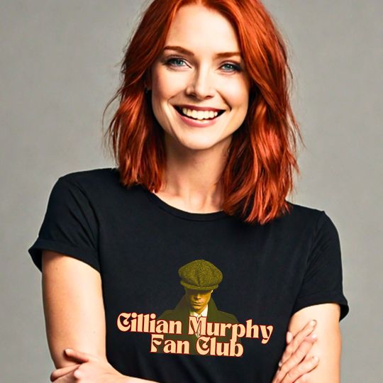 Discover Cillian Murphy Fan Club Shirt, Oppenheimer Tee, Peaky Blinders Top