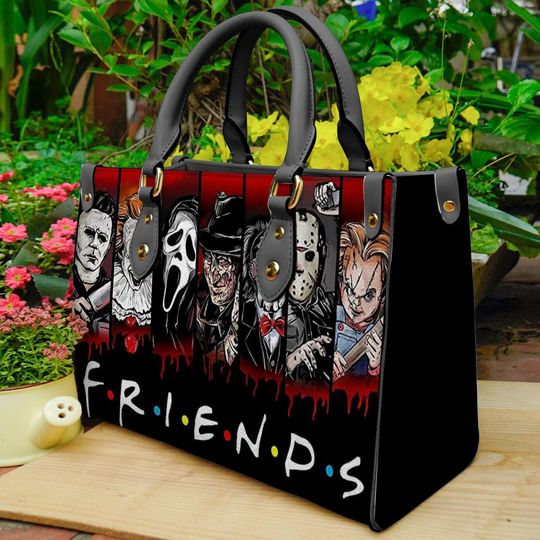 Discover Horror Halloween Handbag, Horror Leather Bag