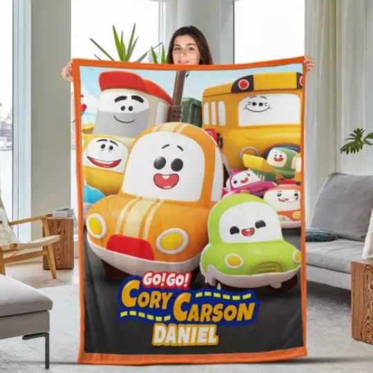 Discover Go Go Cory Carson Fleece Blanket