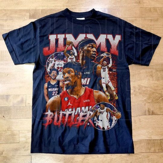 Discover Vintage Style Jimmy Butler Shirt, Basketball shirt, Classic 90s Graphic Tee