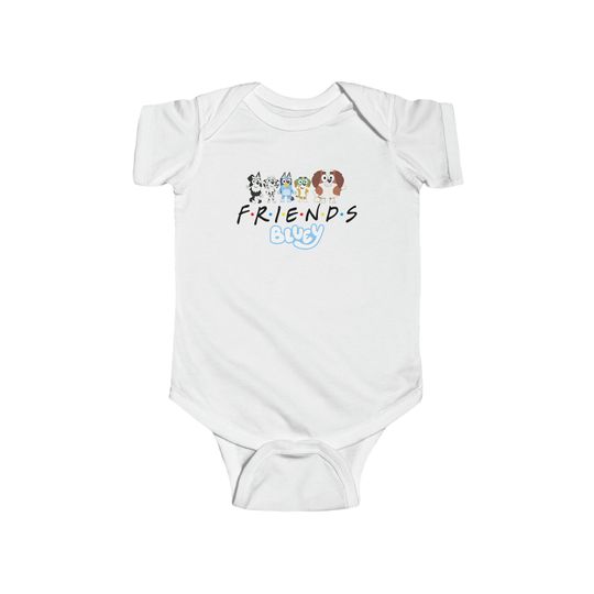 Discover Friends, BlueyDad and Bingo - Infant Fine