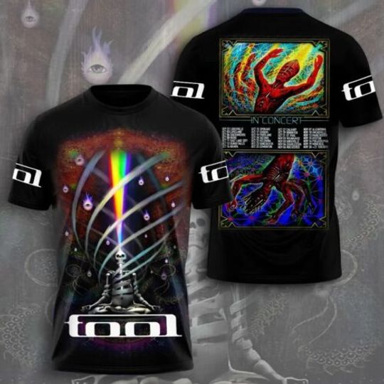Discover Tool Band Shirt, Rock Music Unisex 3D All Over Print