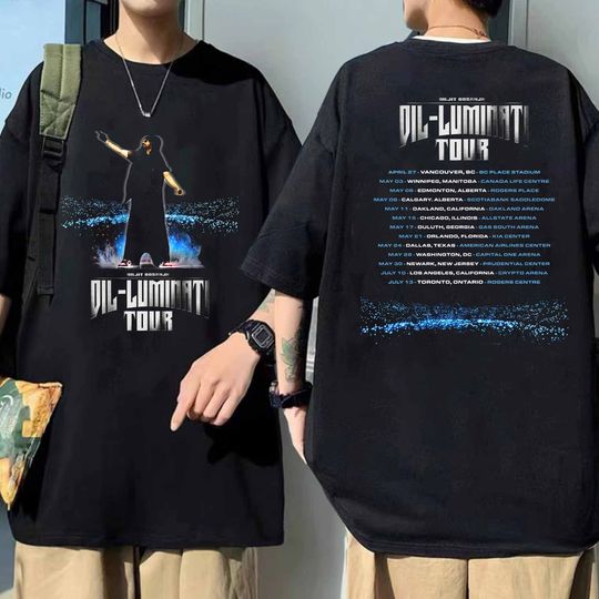 Discover Diljit Dosanjh Dil-Luminati Tour 2024 Shirt