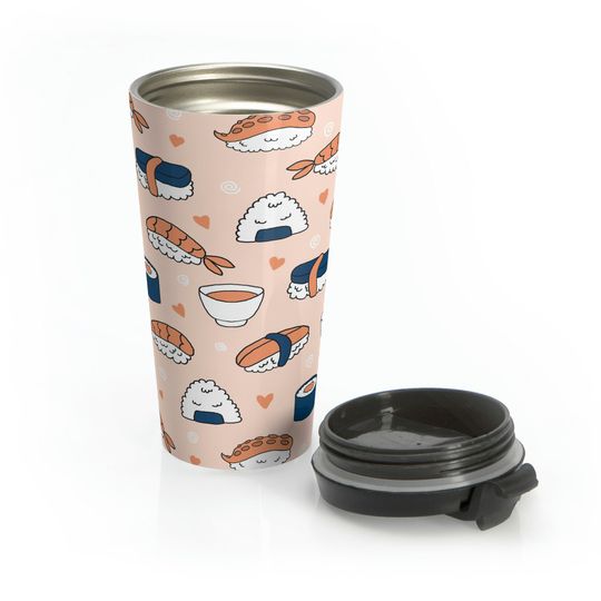 Discover Sushilicious! Travel Mug