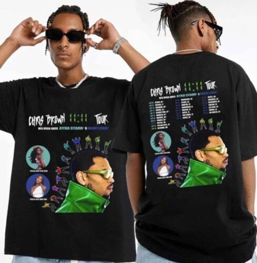 Discover Chris Brown 1111 Tour 2024 Shirt