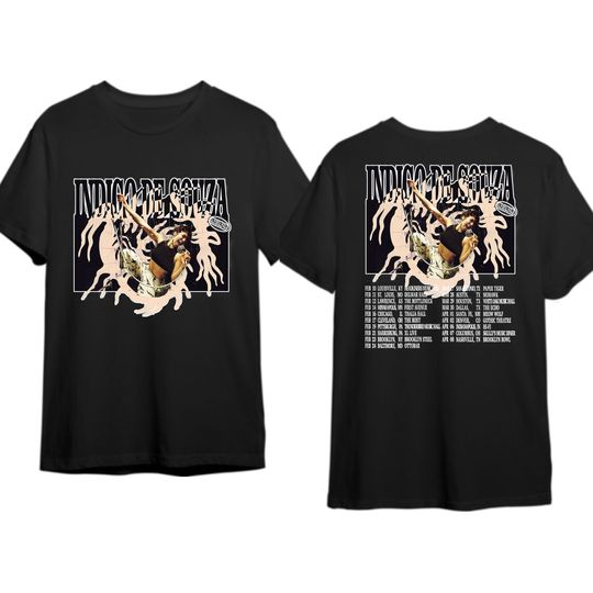 Discover Indigo De Souza 2024 Tour Shirt Indigo De Souza Merch Shirt