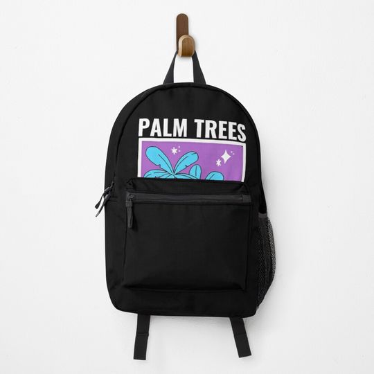 Discover Palm Trees Cool Breeze - Beach And Palm Trees Lovers - Summer Vacation Backpack