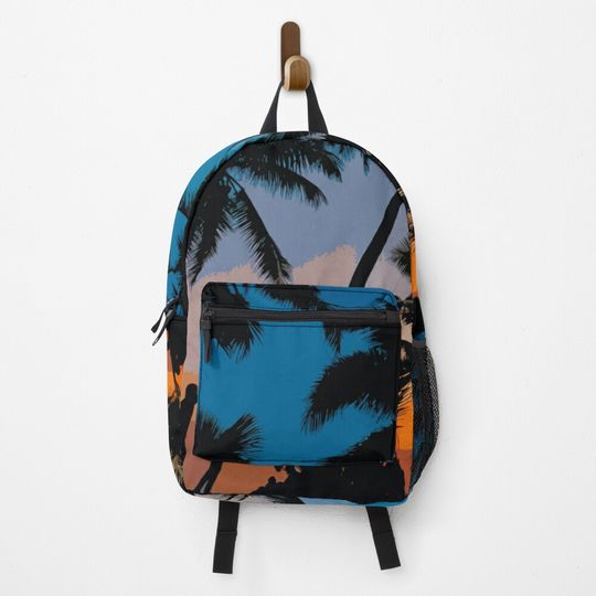 Discover lovers under palm trees Backpack