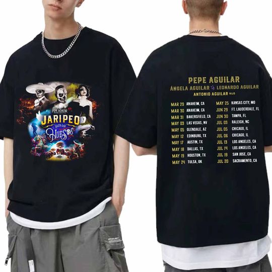 Discover Pepe Aguilar Jaripeo Hasta Los Huesos Tour 2024 Shirt