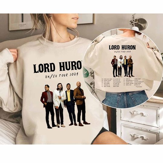 Discover Lord Huron EU UK 2024 Tour Sweatshirt