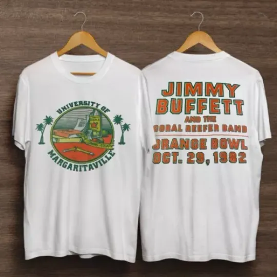 Discover Jimmy Buffett of Margaritaville Concert Tour 80s Vintage Classic T-Shirt For Fan
