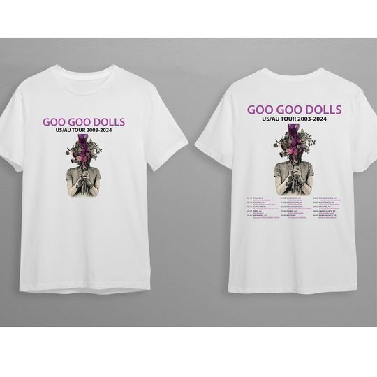 Discover Goo Goo Dolls USAU 2023-2024 Tour Shirt