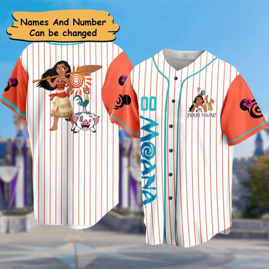 Discover Custom Island Princess Baseball Jersey