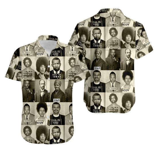 Discover Civil Rights Leaders Linen Hawaiian Shirt