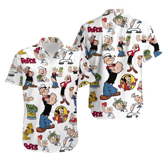 Discover Popeye the Sailor Hawaiian Shirt
