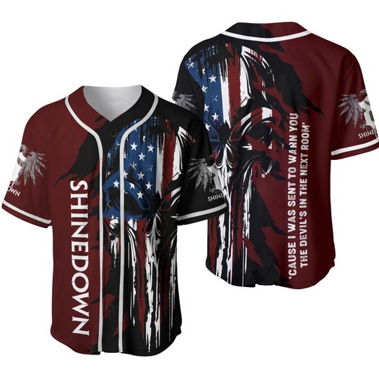 Discover Shine down Baseball Jersey