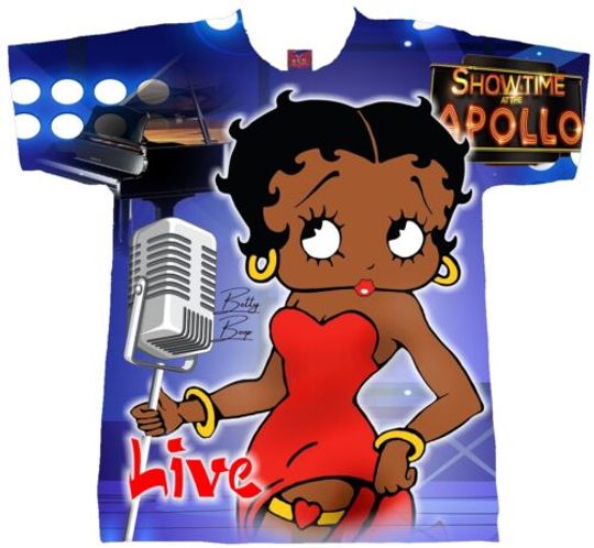Discover BLACK BETTY BOOP T-SHIRT LIVE AT THE APOLLO AFRO TEES