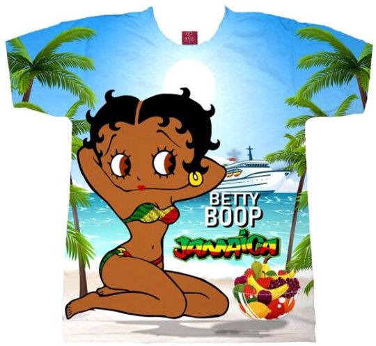 Discover BLACK BETTY BOOP T-SHIRT  IN JAMAICA HARLEM RENAISSANCE