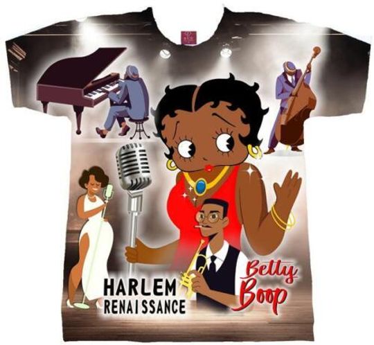 Discover BLACK BETTY BOOP T-SHIRT. HARLEM RENAISSANCE