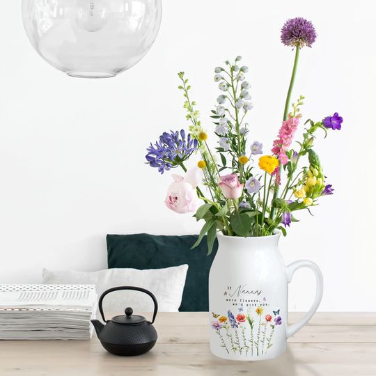 Discover Personalized If ... were flowers Vase, Mother's Day Gift, Gifts for Grandma