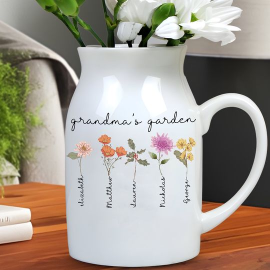 Discover Personalized Mother's Day Flower Vase
