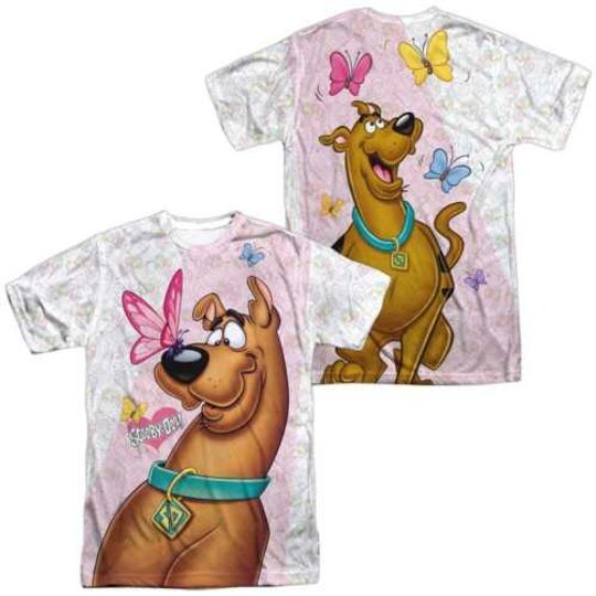 Discover Scooby Doo Butterfly Men's All Over Print T-Shirt