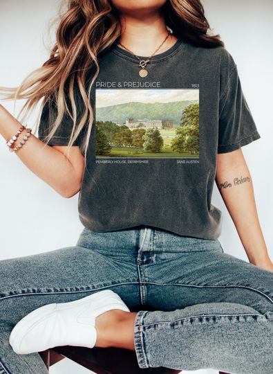 Discover Pride and Prejudice Shirt, Pemberley House Shirt