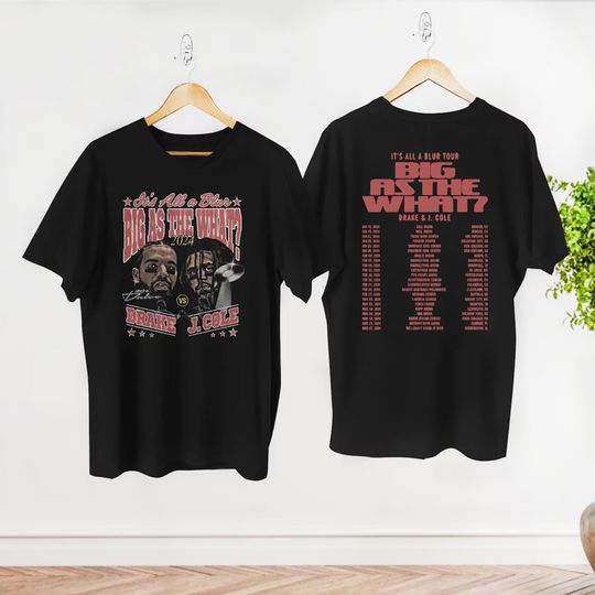 Discover 2024 Drake J Cole Tour T-Shirt