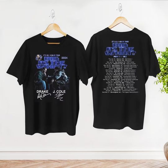 Discover Drake J Cole Tour 2024 T-Shirt