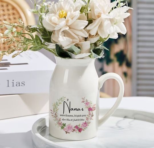 Discover Personalized Nanny Vase for Mother's Day Gift