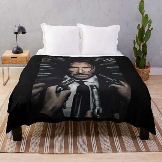 Discover John Wick Throw Blanket