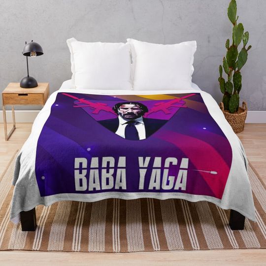 Discover The best john wick 54 Throw Blanket