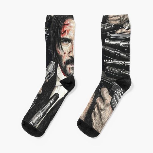 Discover The Boogeyman John Wick Socks