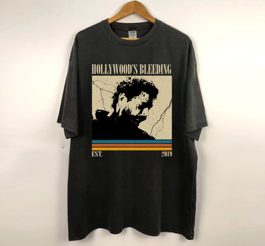 Discover Post Malone Hollywood's Bleeding Shirt, Post Malone T-Shirt