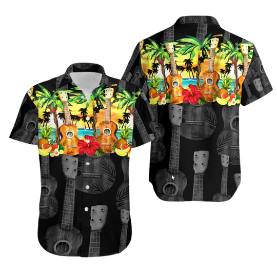 Discover Hawaiian Ukulele Hawaiian shirt