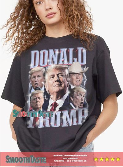 Discover Donald Trump Vintage T-shirt - Donald Trump shirt, Donald Trump 90's Tshirt, Donald Trump Fans Donald Trump