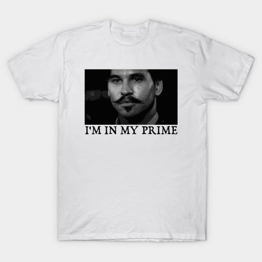 Discover Doc Holiday:I'm In My Prime Tombstone - T-Shirt