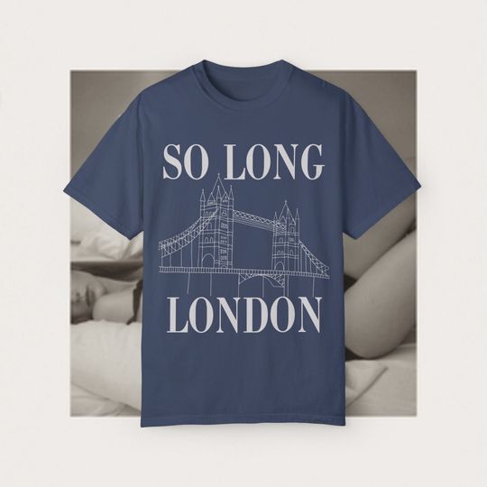 Discover So Long London The Tortured Poets Department T-Shirt