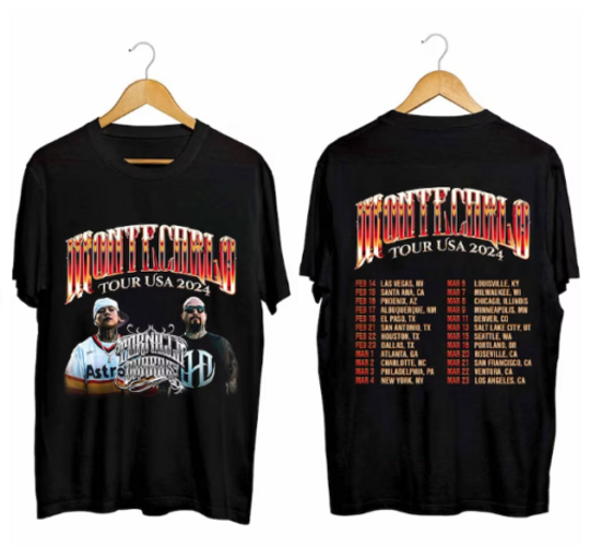 Discover Tornillo Montecarlo Tour Usa 2024 Shirt